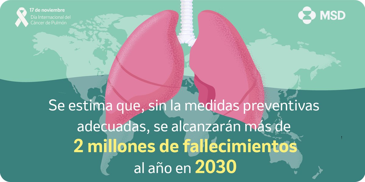 MSDEspana's tweet photo. Desde MSD nos sumamos a la campaña #SiMiPulmónHablara de @AEACaP para poner en valor todo #LoQueCuenta frente al #cancerdepulmón.  
Gracias a tod@s los que trabajan diariamente para mejorar la vida de los  pacientes.  👉https://t.co/QqrYyjtdje  y
https://t.co/QMaDp8OLd0 https://t.co/7nW1s6fx14