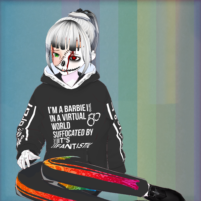 suckerf_ck's tweet photo. "Describe me with one word" She chose enduring, thank you I need that. #MentalHealthMatters #pain #bloodytears #fallenbarbie #bipolarclub #bipolar #wefight #thiswhorehurts #mindabondonment #Fighter #vtubermodel #Real https://t.co/nHVYySpYGN