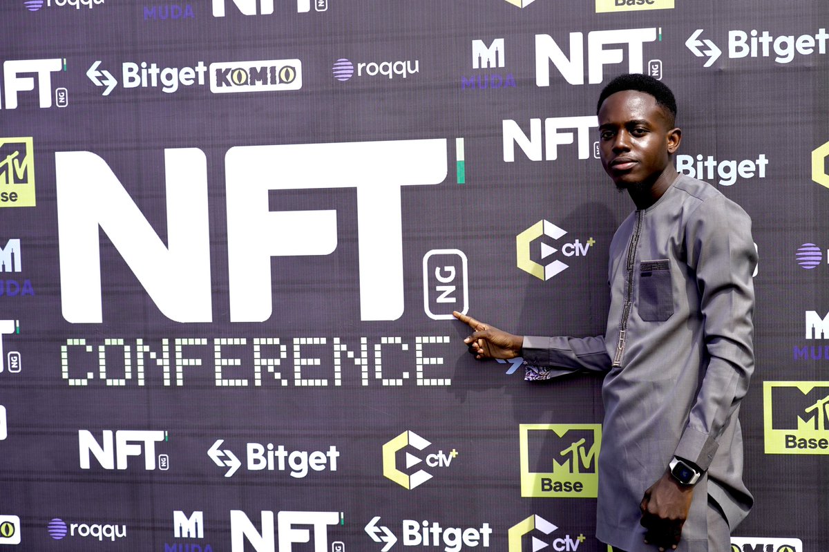 Cointelegraph's tweet photo. Omo Naija!
How far? It’s @NFT__NG day and our social media specialist @ghcryptoguy is in Lagos 🇳🇬 to cover the event. We can’t wait to share all the highlights from the largest NFT conference in Africa with everyone else. #WebThreeBuzz https://t.co/F7pnPWujoI