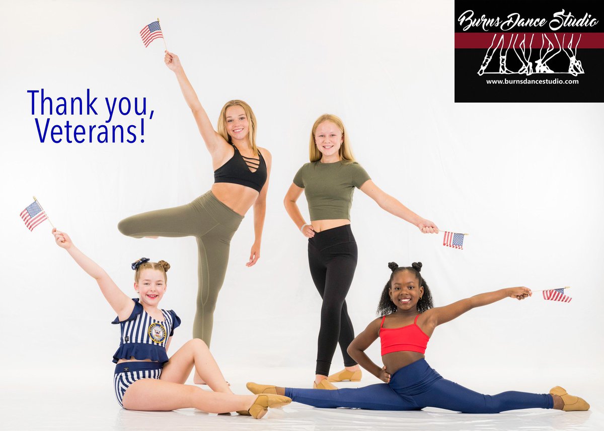 Burns_Dance's tweet photo. Thank you to our veterans for serving our country! https://t.co/4xfxeFoKYQ