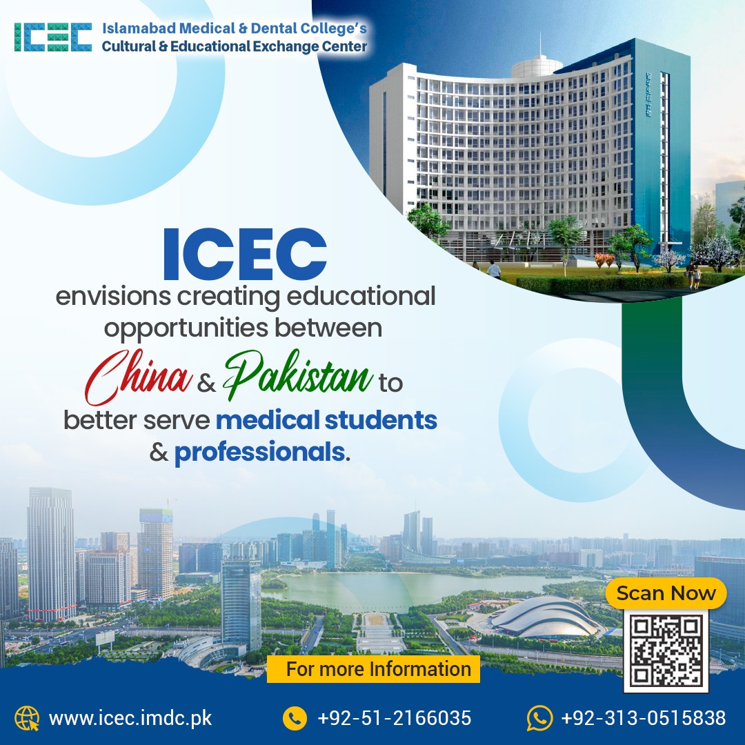 icecimdc's tweet photo. #StudyAbroad with #ICEC, to explore your career opportunities &amp; become a successful professional.

Details &amp; Info👉🌎https://t.co/WYfPIMBxfd, 📞 051-2166035, 0313 0515838
#exchangeprogram #careeropportunity #academia #medical #international #exposure #pakistan #china #IMDC https://t.co/TduCeYGw73