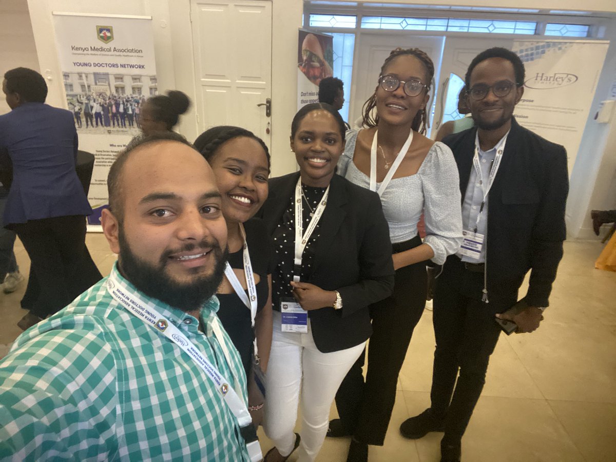 Networking at the #YDNPreinternConf22 #KMAYDN @KenyaMedics_KMA