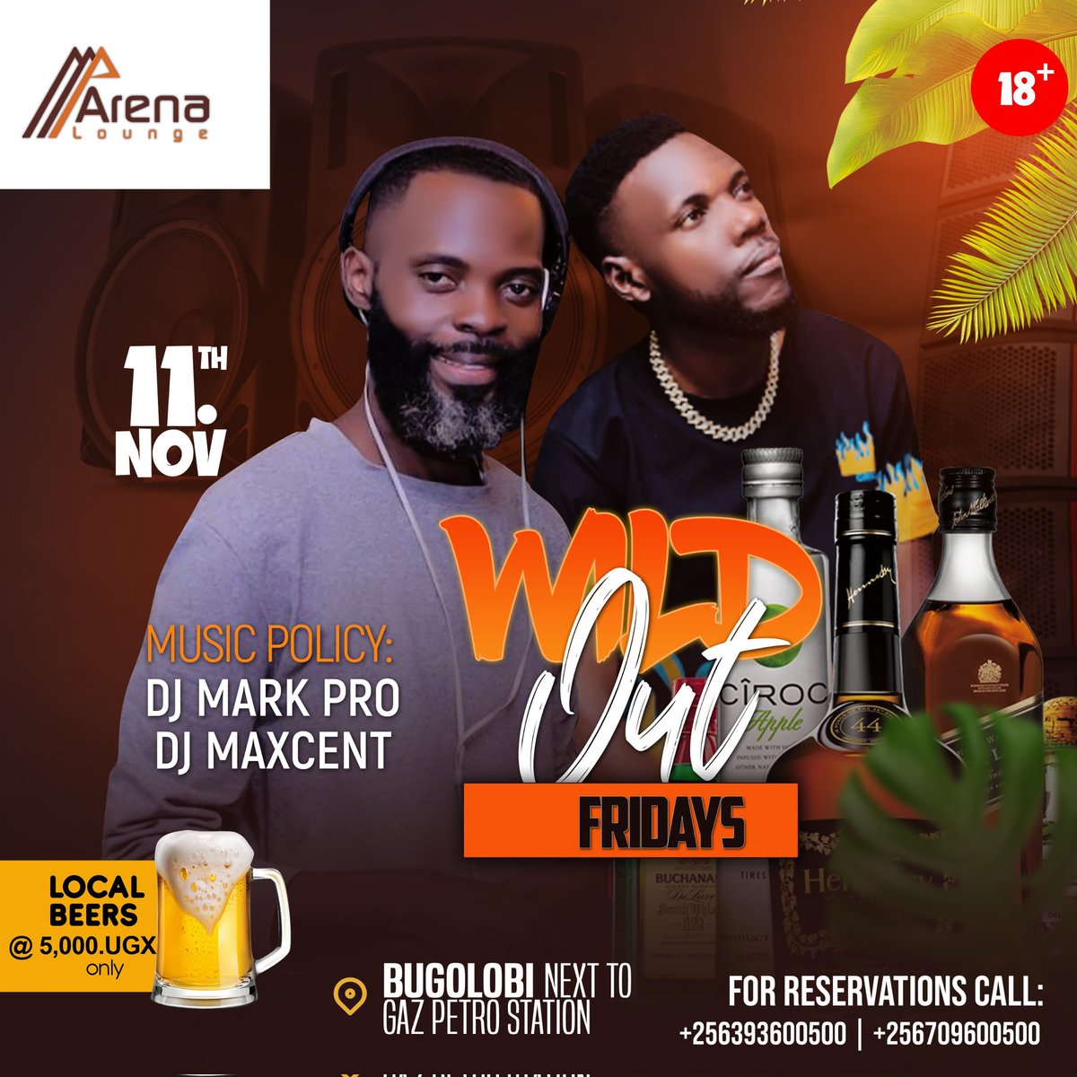 DeejMaxcent's tweet photo. The real parteee for a Friday Is here
#WildOutFriday @ArenaBugoloobi
#TheMusicalAccent https://t.co/1aZ8AVGZsb