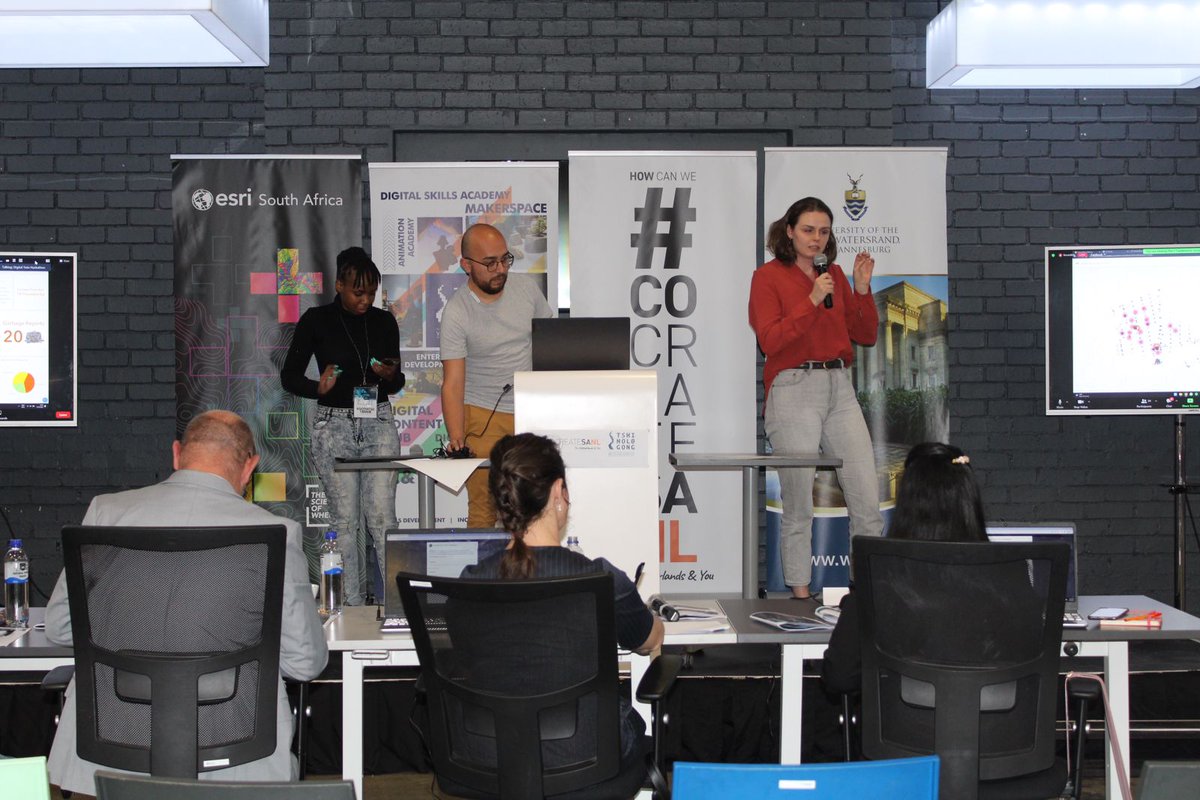TshimologongIT's tweet image. The 5th team to make a Digital Twin Hackathon pitch is The 3 Trashketeers.

The solution that the team shared with the judges is, “the creation of a waste collection system such as a participatory platform that shows a continuous waste report.”
#hackMYCITY #DigitalTwin #Hackathon