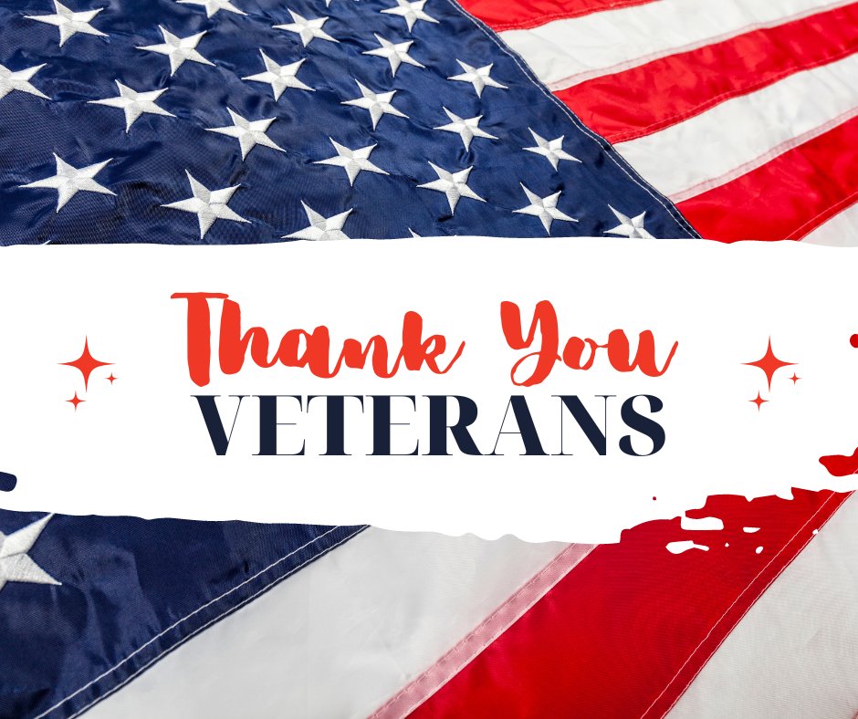 We want to thank our veterans and active military members who define selfless service. This #VeteransDay we salute you.