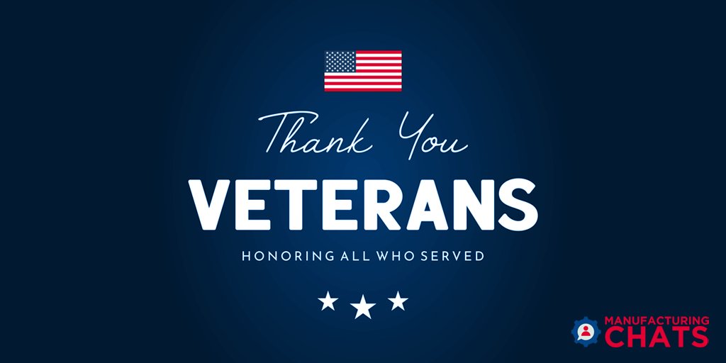 MFGChats's tweet photo. Thank you for your service!🙏 #VeteransDay2022 https://t.co/4PdRTGfC83