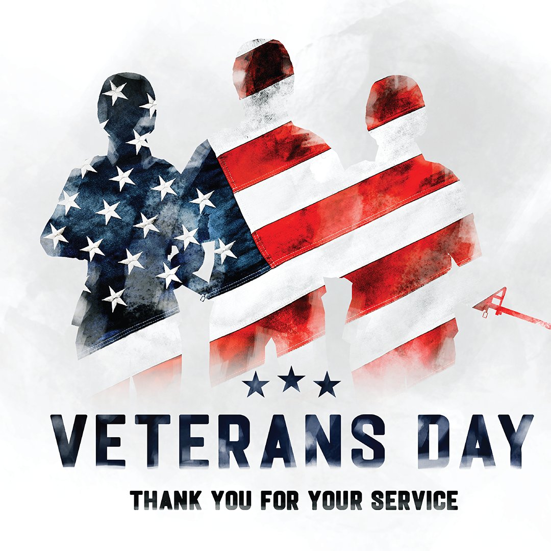 Happy Veterans Day to our soldiers, both past and present. We owe you our thanks, but more than that, we owe you our freedom. Thank you for your service and sacrifice!