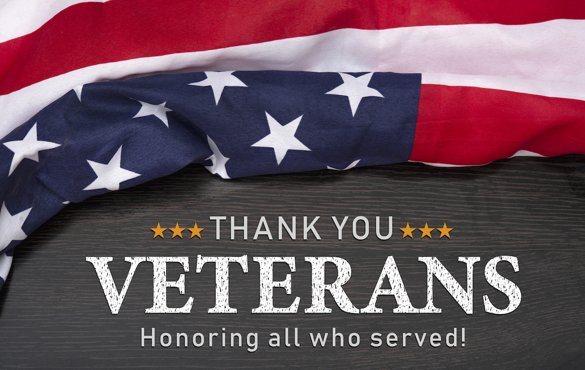 Today we honor all of our Veterans. Thank you for your service and courage. Happy Veterans Day! #defenddemocracy #veteransday