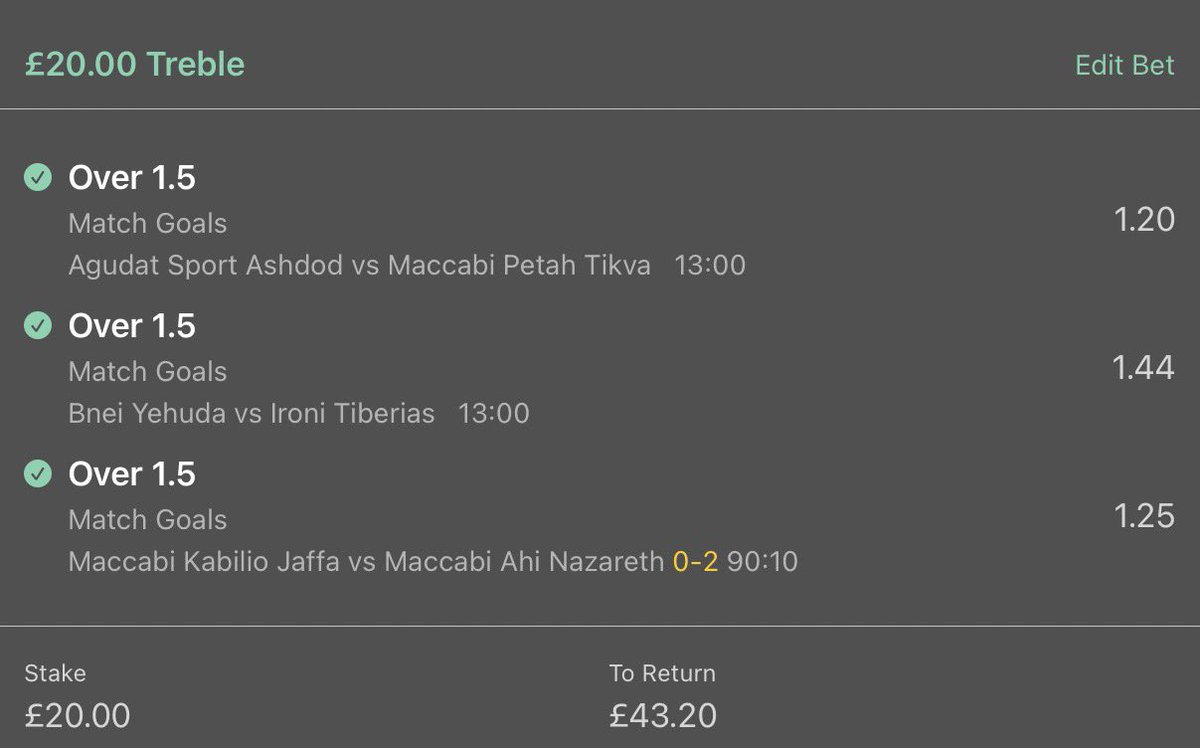 JackStatTips's tweet photo. WWWWWIIIIINNNNNEEERRRRRR
✅✅✅✅✅✅✅✅✅✅✅
FRIDAY LUNCHTIME BOOOOOM
5th Friday lunchtime in a row we’ve had a winner 🍻
Love a lunchtime boom to start the weekend!!!
Smash that like if you was on and you want more winners today!! ❤️
#winner #accawin #bettingwin https://t.co/vE0587Lfh1