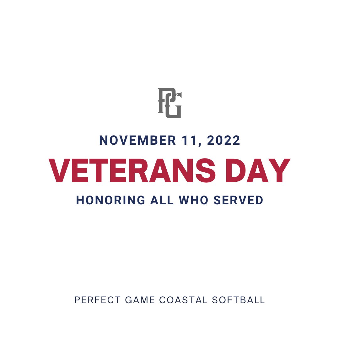Thankful for those who have served 🇺🇸

#VeteransDay | #PGCoastalSB