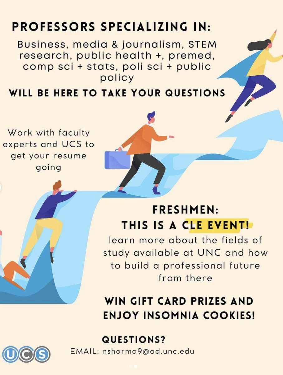 University Career Services at UNC-Chapel Hill tweet media