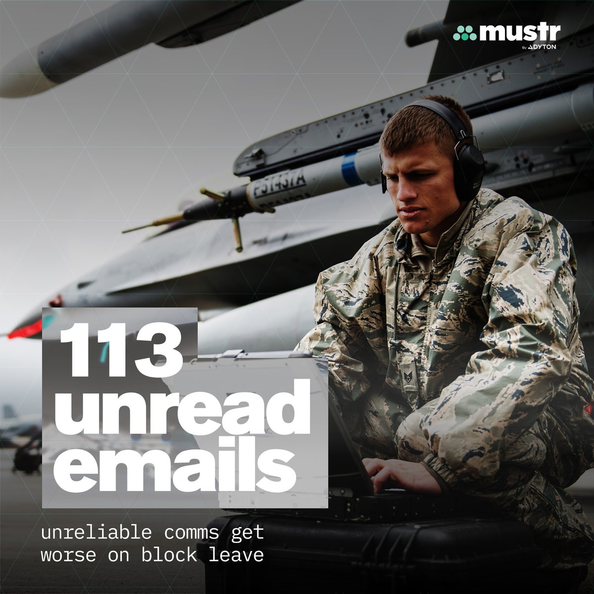 Get_Mustr's tweet photo. When troops are on leave, they don’t want to check work
email. The fastest way to send and receive information over a secure
platform without a government computer is on their phone through Mustr.

Check us out at https://t.co/qr8DomdElj

#IfICanIMust | #Mustr | #MilTwitter | https://t.co/s3gmmIn0ET