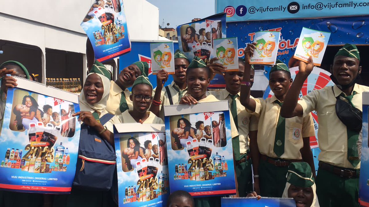 VijuFamily's tweet photo. It was fun at the Lagos International Trade Fair to feel the presence of the children from various schools visiting their favorite brand Viju.
#coffeecola #vcoolcoffeecola #ideycool #vibewithvcool #vijufamily #bbstarsmartkid https://t.co/NKabq2tDe5