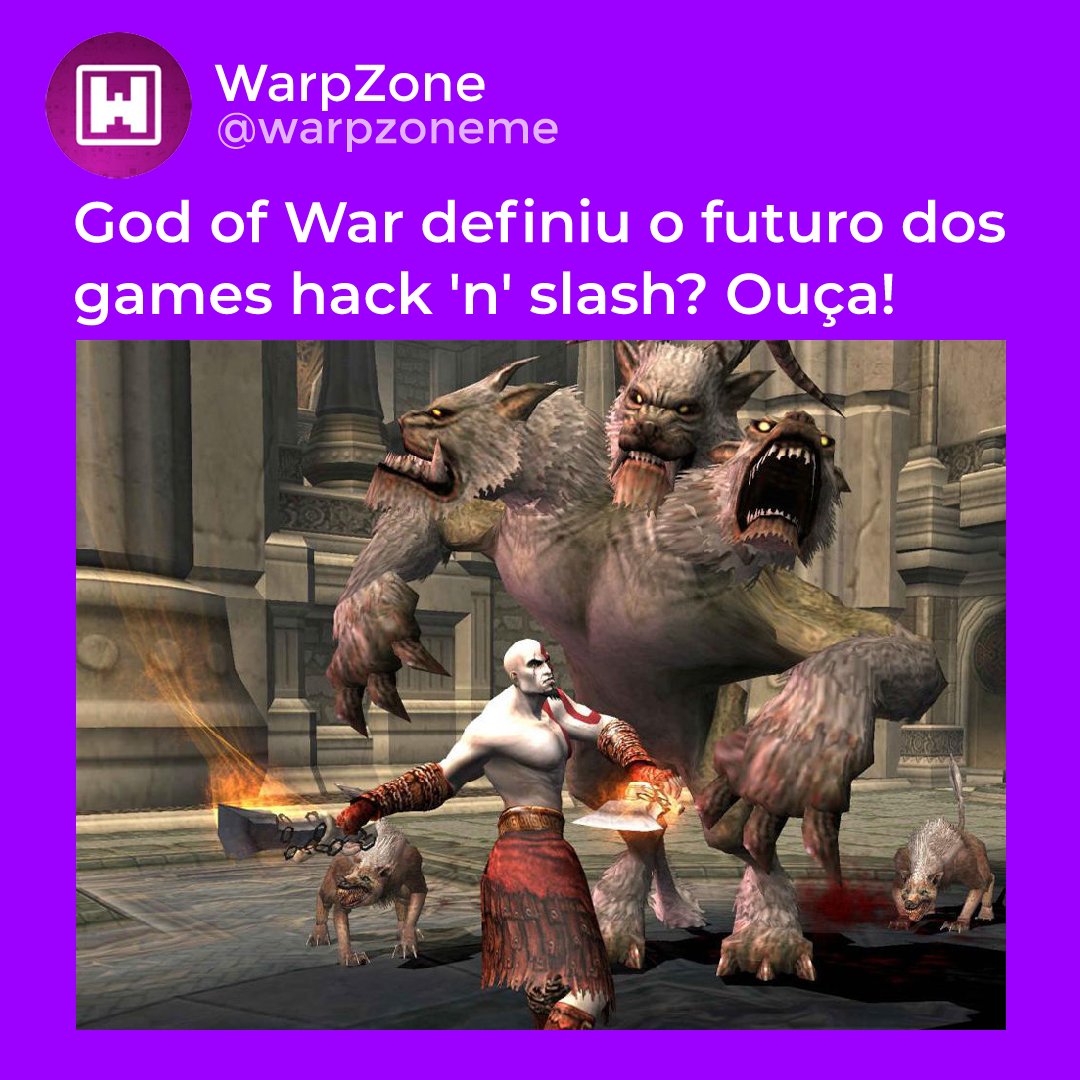 WarpZoneMe's tweet photo. WarpCast 199 – God of War
https://t.co/xRVKIrjjWh

Falamos sobre o God of War de PS2 e também demos aquela pincelada na franquia para falar o que gostamos e não gostamos.
  
Com @J_P_Moraes, @Oda_Lemos, @rainyneptune, @Mano_Beto_18, @sidaonarua e @dhiogorevert (@vaideretro) https://t.co/c94QEYzraa