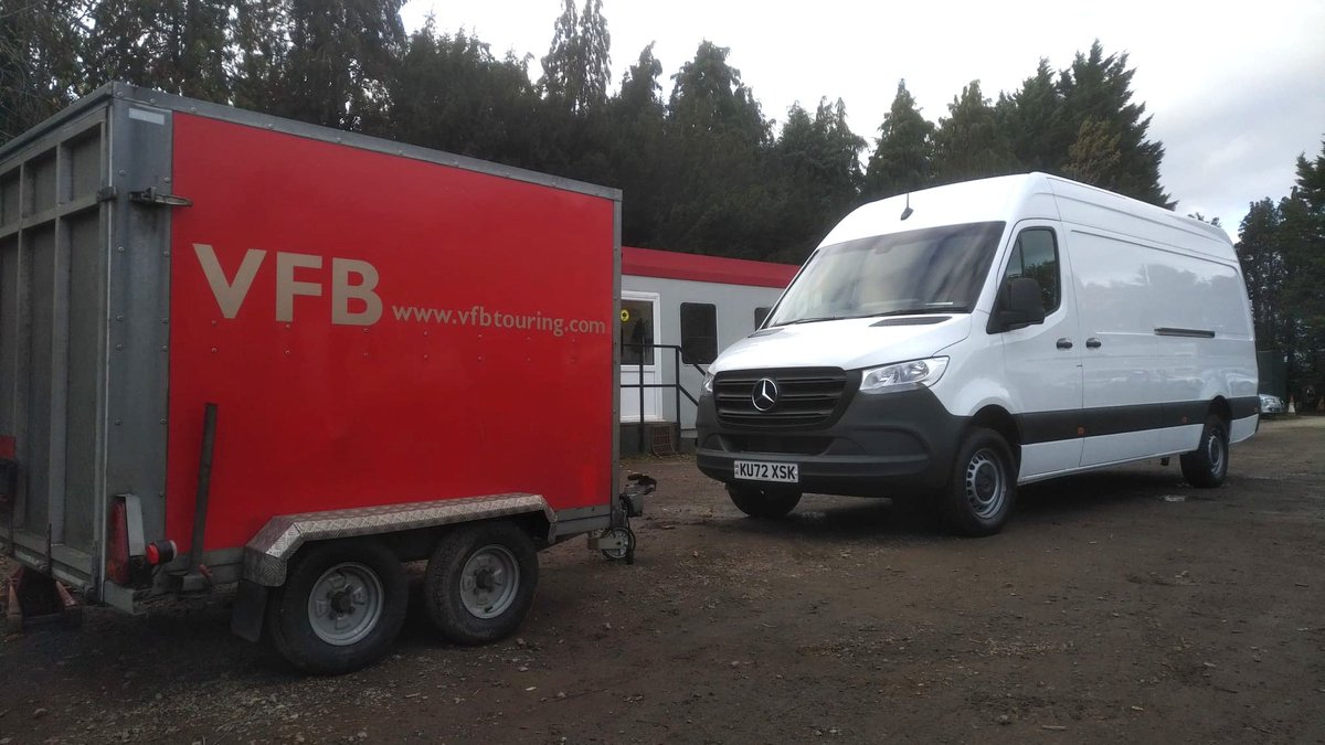 After a long wait the first of 20 brand new Mercedes vans has arrived! Our next generation splitter vans will start hitting the road in 2023! #splittervan #tourbus #livemusic #vansforbands