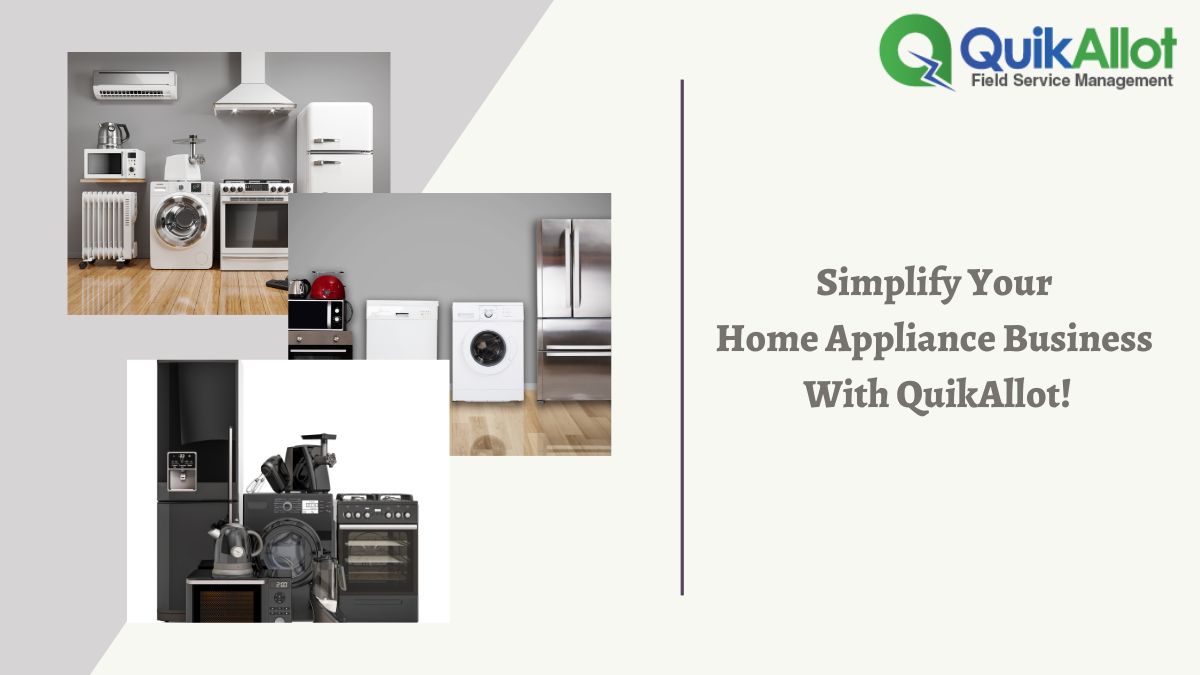 quikonesolution's tweet image. Streamlining day-to-day #homeappliance workflows like scheduling, dispatching, #AMCmanagement, billing, and invoicing is hard?
Need #workforcetrackingsoftware to make it easy? Get #QuikAllot’s system! bit.ly/32iiyCl
#WorkforceManagementSoftware #FSMSoftware #USA
