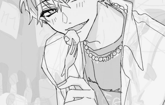 大遅刻の予感がするけど描いてるよ!🥹💖
#百生誕祭2022 
#百誕生祭2022 