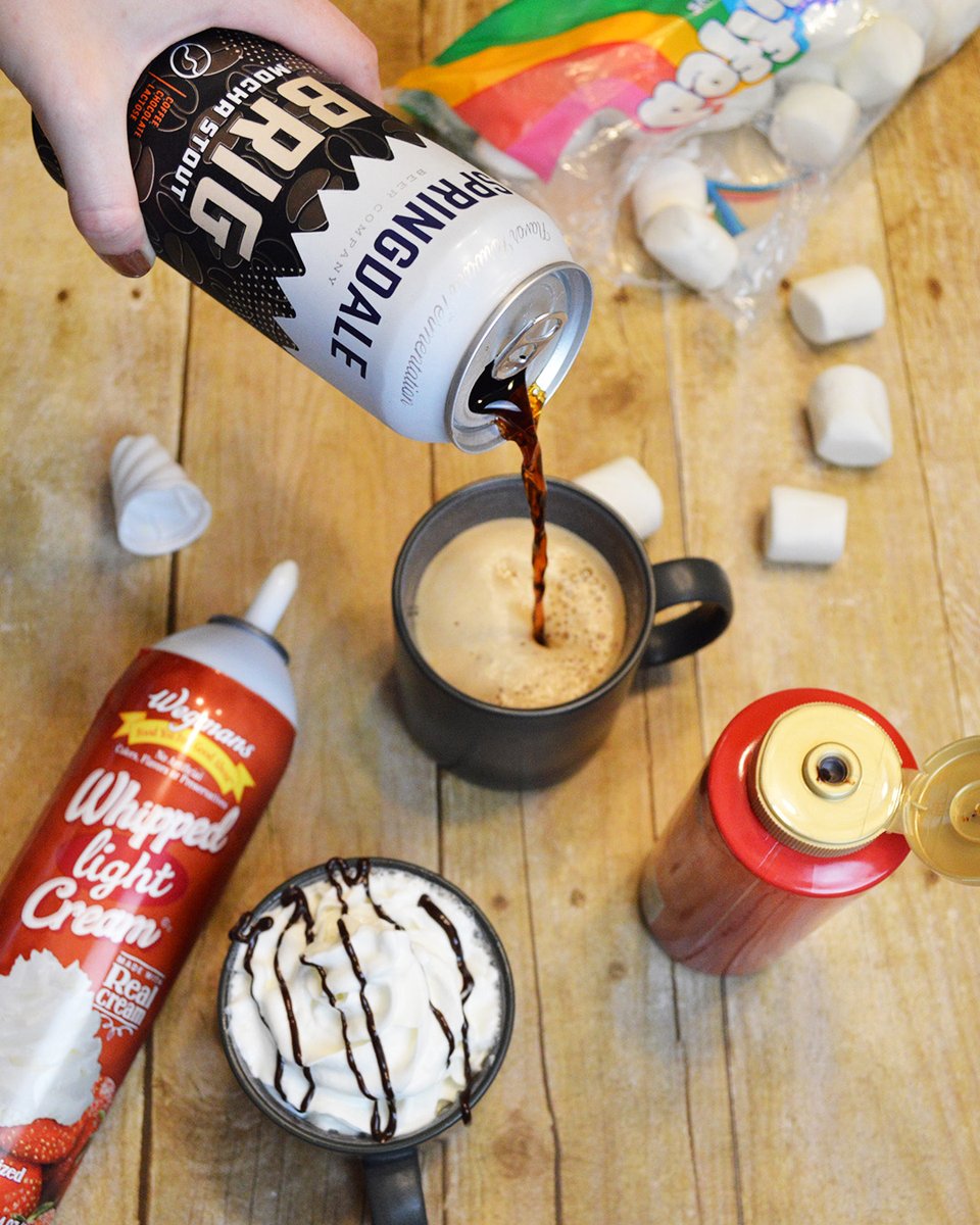 It's not too early for hot chocolate...right?