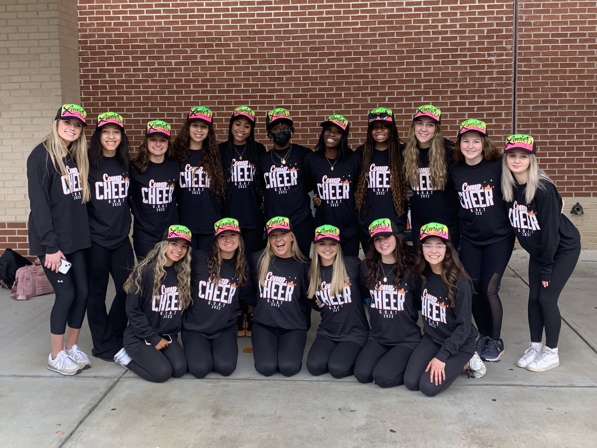 LanierADNews's tweet photo. Good luck to Comp Cheer today as they compete in the state championships in Macon! https://t.co/BGM3G06efJ