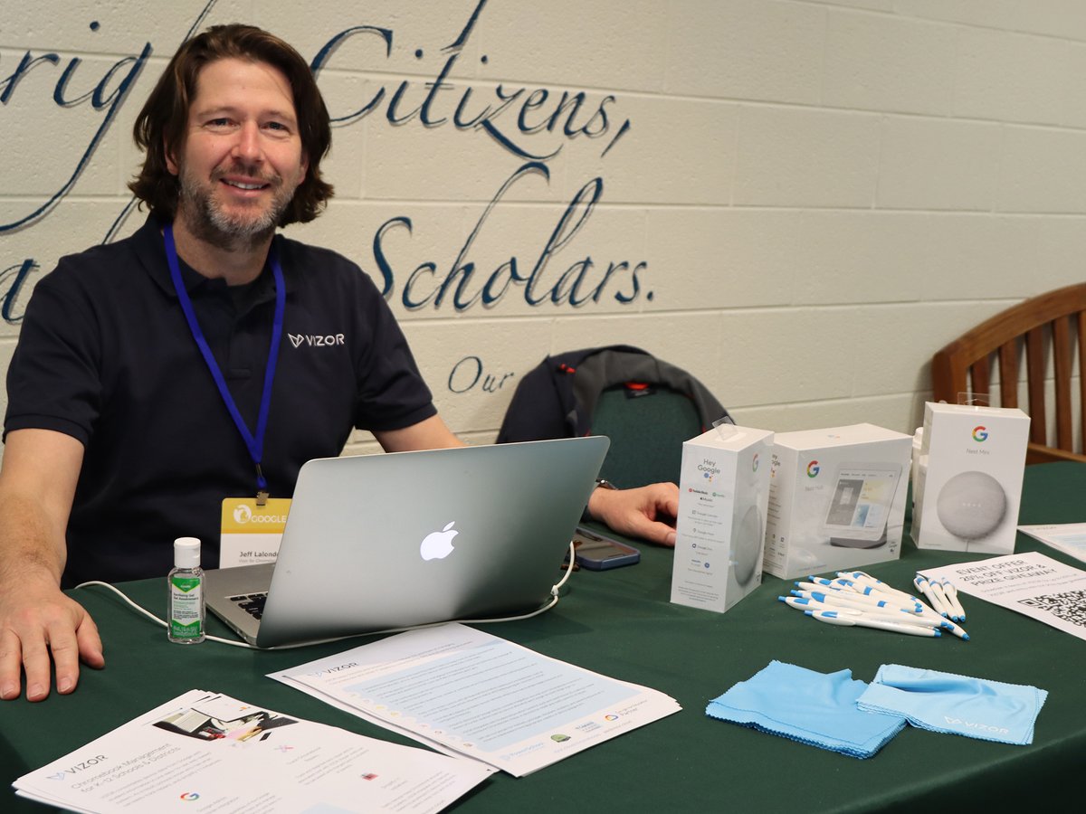 NDPMA's tweet photo. On Friday, Jay Gross (@jgross811) opened up day two of #MiGoogleConference @NDPMA and talked about the critical impact teachers have on our younger generations. . . #migoogle @michGoogle #keynote #miEdtech #EdTech https://t.co/X0vEc72VZp