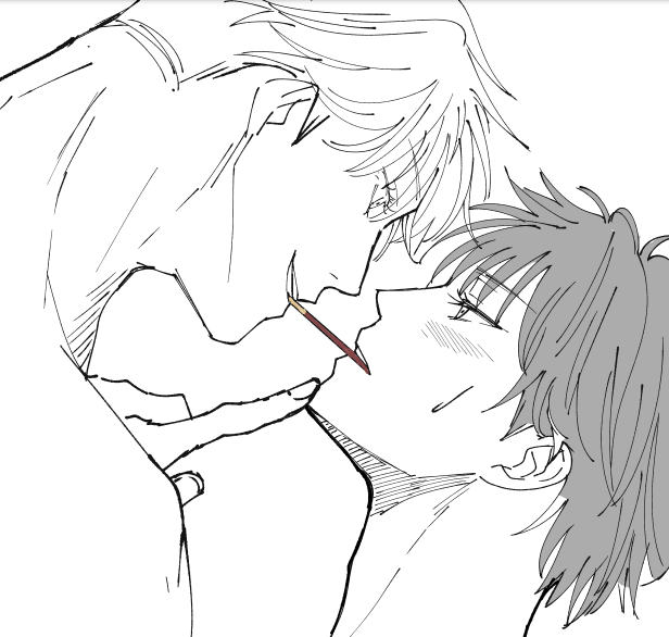 ポッ●ーの日おまけ  ※R18です

わかり宮さんへ(リク消化しました〜🍫)
ポ🍫キー修正って初めて描いたw
 https://t.co/01L1vsbkvP 