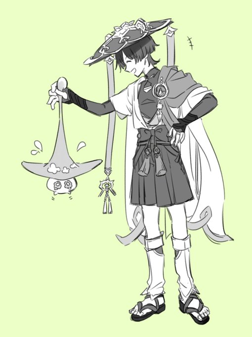 #scaramouche #wanderer きのこんぴっく2 