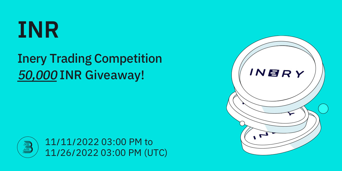 BitMartExchange's tweet photo. 🎉To celebrate @IneryBlockchain listed on BitMart! And to thank every user's attention and support！😉

💰We are giving away a total of 50,000 INR to all participants in our INR Trading Competition Events!

👉 Details: https://t.co/uFn32c8Ny7 https://t.co/KPhqWbgMFw