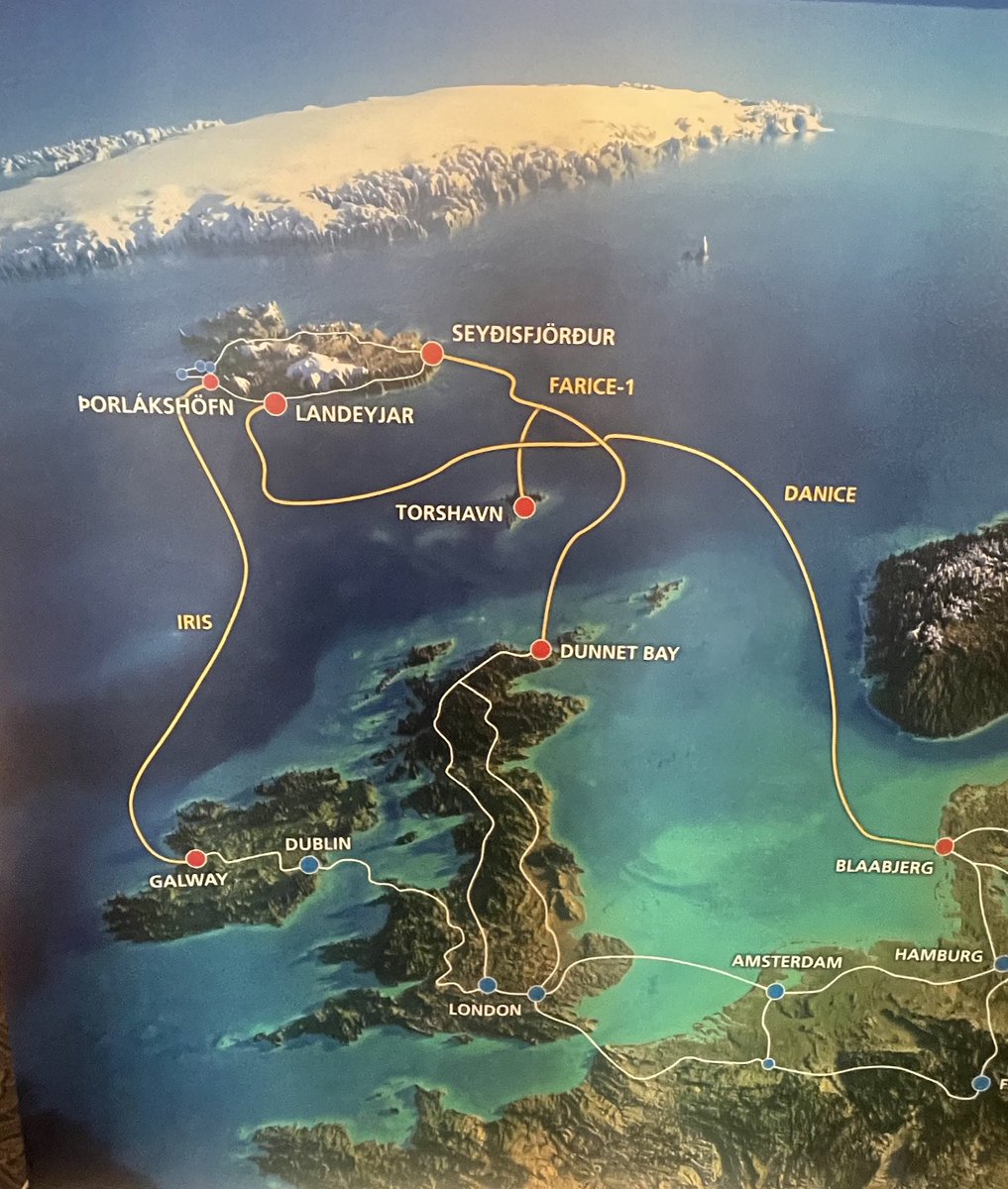 I’m in Galway for the arrival of a new sub-sea fibre optic cable from Iceland to Ireland. It’s a great international project. Team meetings in Reykjavik can go via Dublin while Met Eireann’s number crunching models can be run on Icelandic geothermal power. siliconrepublic.com/comms/subsea-c…