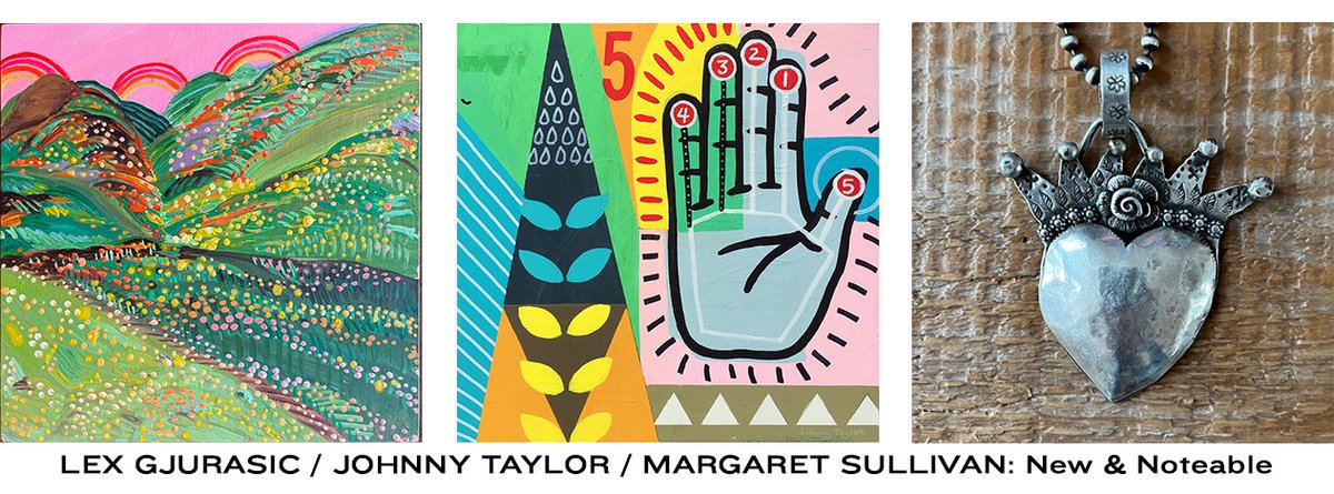 Lex Gjurasic + Johnny Taylor + Margaret Sullivan:
November 7 - December 31

Opening Reception
Friday, November 11
7 - 10 pm