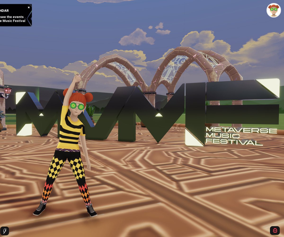 Our Metaverse correspondant Lola has been hanging around the <a href="/decentraland/">Decentraland</a> Music Festival #DCLMVMF22, having fun!

So many free collectibles hidden around waiting to be claimed, what are some of your faves? 

Lola’s is the <a href="/limewire/">LimeWire</a> glasses!