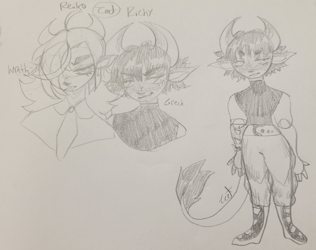 zeeteroni's tweet photo. @tweettweetdemon drew Reiko and Richy together, and am starting to work on Ricky's design overall 🙌#demon #tiefling #devil #art #twitterart #Greed #wrath #sevensin #7ds #mecha #horns #ladies #artmoots https://t.co/7YqLTlUPIc
