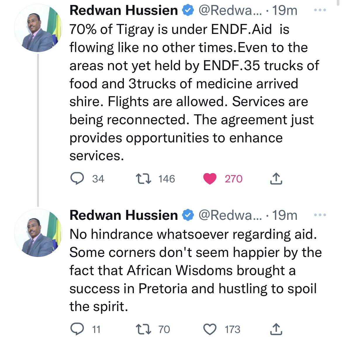 Sabi92409431's tweet photo. Here's the truth about our brothers &amp; sisters in Tigray,for those who sales #Misinformation &amp; #Misguide the world @reda_getachew @RedwanHussien @iyoba4u #EthiopiaRising #EthiopiaPrevails https://t.co/Q4yDvQrQOy