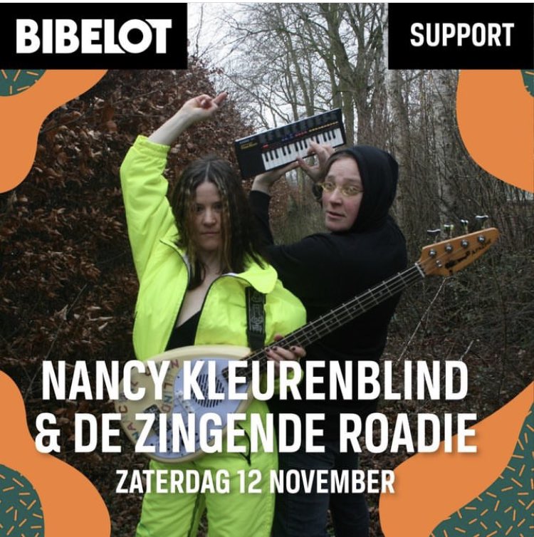Morgen supporten we @LuckyFonzIII in @Bibelot Dordrecht, kommie ook he! #dordrecht #078 #luckyfonz #nancykleurenblind