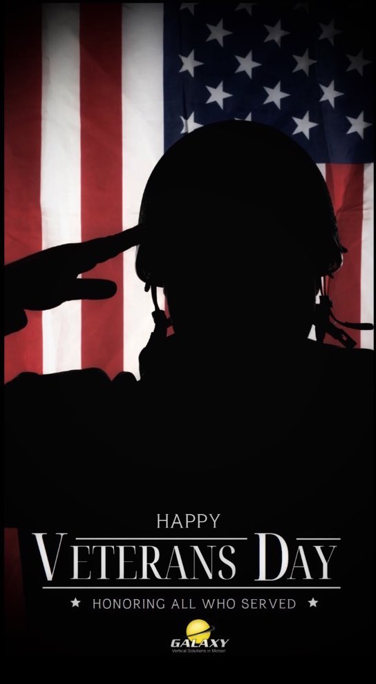 THEY ARE NOT JUST SOLDIERS

They are our heroes.  We owe so much to them.  Let us never forget to pray for them and their families.  Let us never forget the sacrifices they have made for us.

Happy Veteran's Day from Galaxy Unlimited, LLC