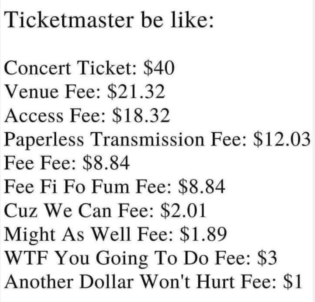 Adam Grundy on Twitter: "#Ticketmaster really thought long ...