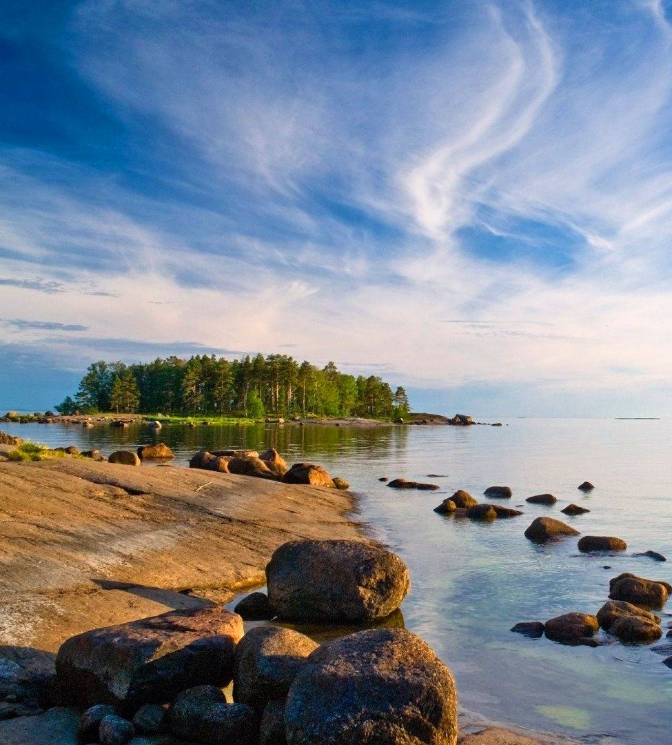 Beautiful view to gulf of Finland at Rakin Kotka coast 🇫🇮