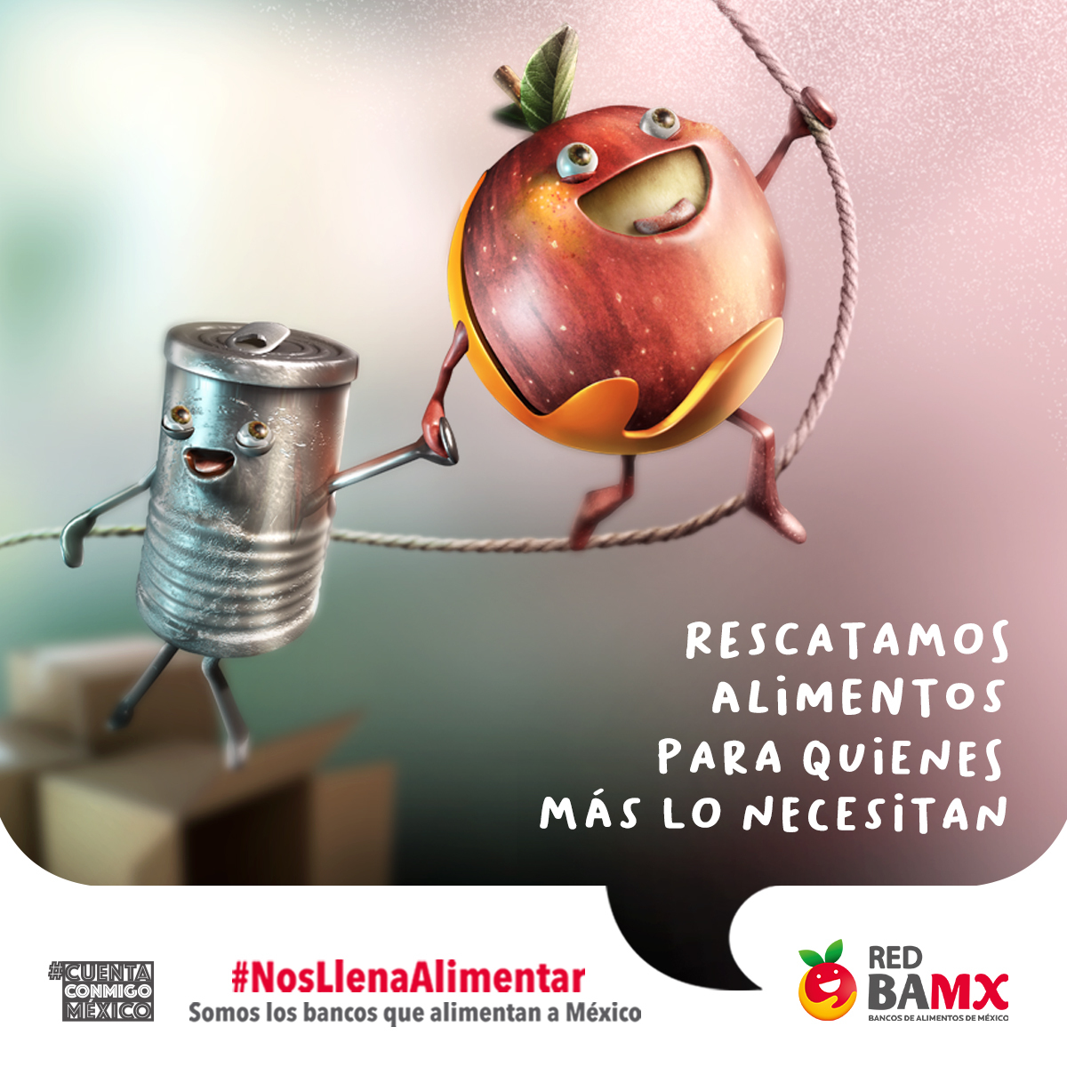 ¿Sabías que en México existen 28 millones de personas en carencia alimentaria? En la #RedBAMX rescatamos, seleccionamos y distribuimos alimento para eliminar el hambre en México. ¡Somos los Bancos que Alimentan a México! #NosLlenaAlimentar #AyudaQueLlega #AlimentamosaMexico