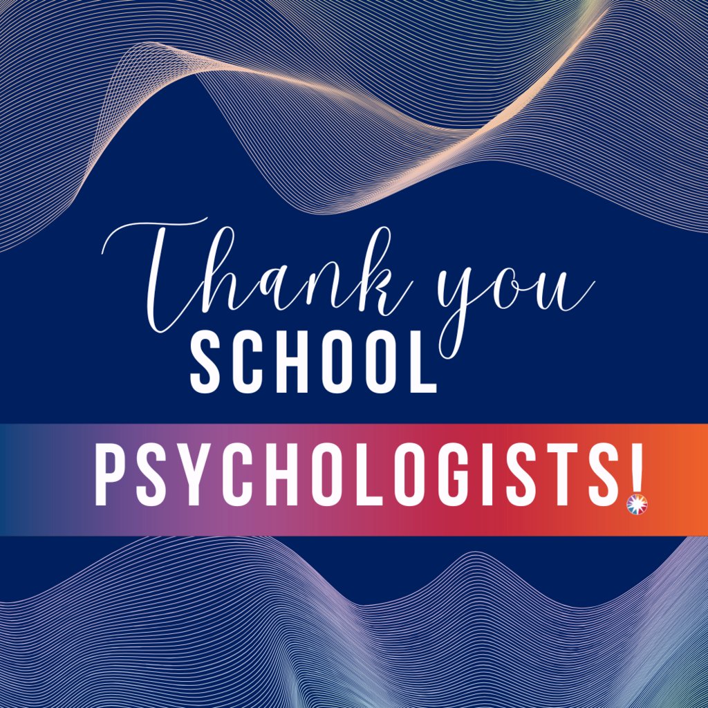 Today wraps up School Psychology Week! Thank you to our wonderful Distinctive School Psychologists who support our students every day. Mental Health and Wellness is at the core of everything we do and our psychologists are a major part of that mission.