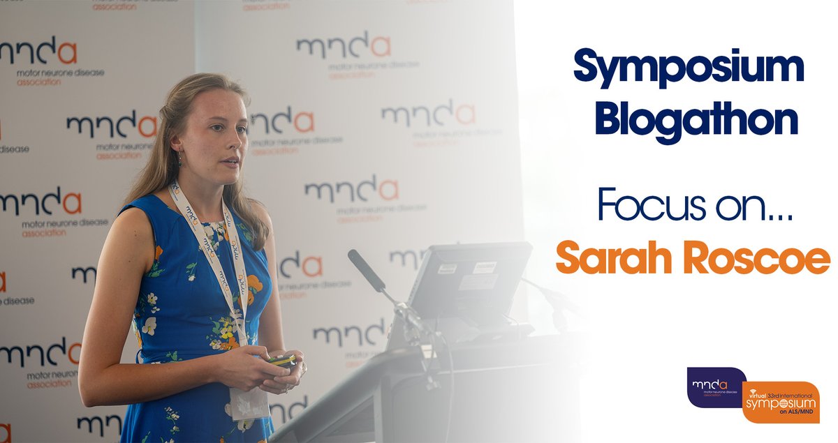 On the #blogathon today we chat to <a href="/Sarah_Roscoe_/">Sarah Roscoe</a> who is presenting at #alsmndsymp this year. Sarah’s research investigates a method to help determine the optimal number of calories a person living with #MND #ALS should be consuming. 

Find out more ⬇ 

mndresearch.blog/2022/11/11/sym…
