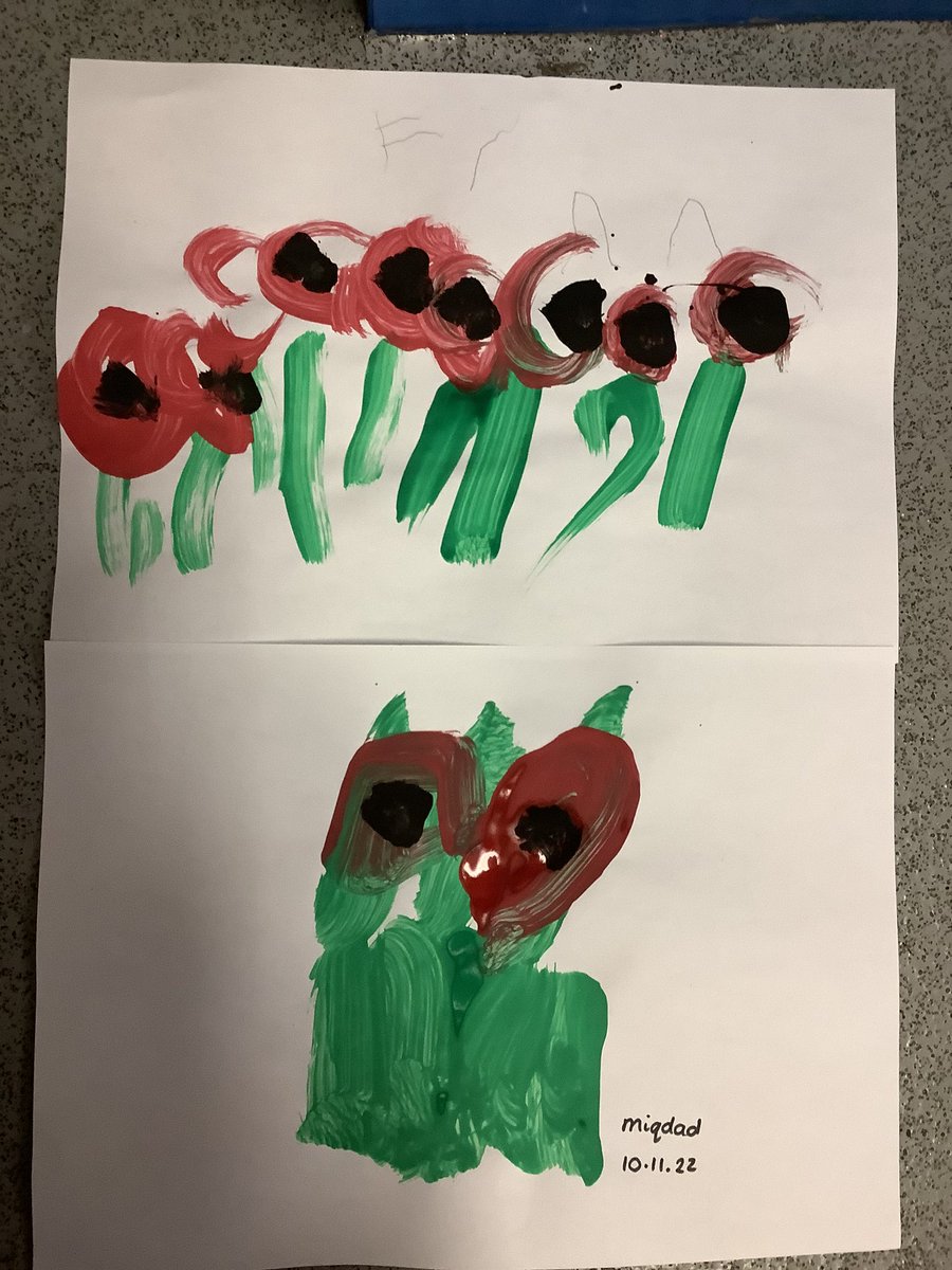 LangtonsInfant's tweet photo. Nursery enjoyed celebrating Rememberance day. We made lots of Poppies and took part in a two minute silence to remember the fallen soldiers. 🪖🇬🇧 https://t.co/GQHL1qTBvE