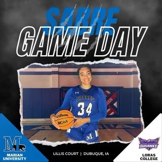 MarianWBB's tweet photo. Best day of the week - GAME DAY 🏀🔵⚫️

🆚 Loras College
⏰ 7:00 PM CT
🔗 https://t.co/GalWtGInC0

#fightbluefight #d3hoops #gameday #causeCHAOS https://t.co/ifHFJJS18B