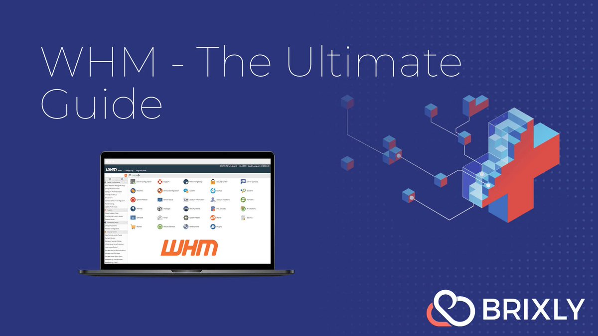 WHM?! What is it exactly?
 
The 'Web Host Manager' is a centralised interface for managing multiple cPanel accounts. We have just published a 'Getting Started' guide for WHM to teach you the basics! 

buff.ly/3Tkk1jD
