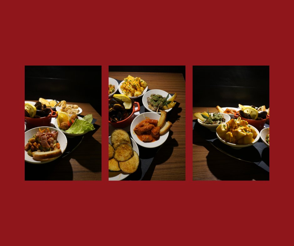 AtnFood's tweet photo. ATN FOOD te ofrece un plato en el cual podrás disfrutar de 8 tipos diferentes de tapas. No te quedes con las ganas de probar solo uno. 🍅 https://t.co/G9FcY7UQt9