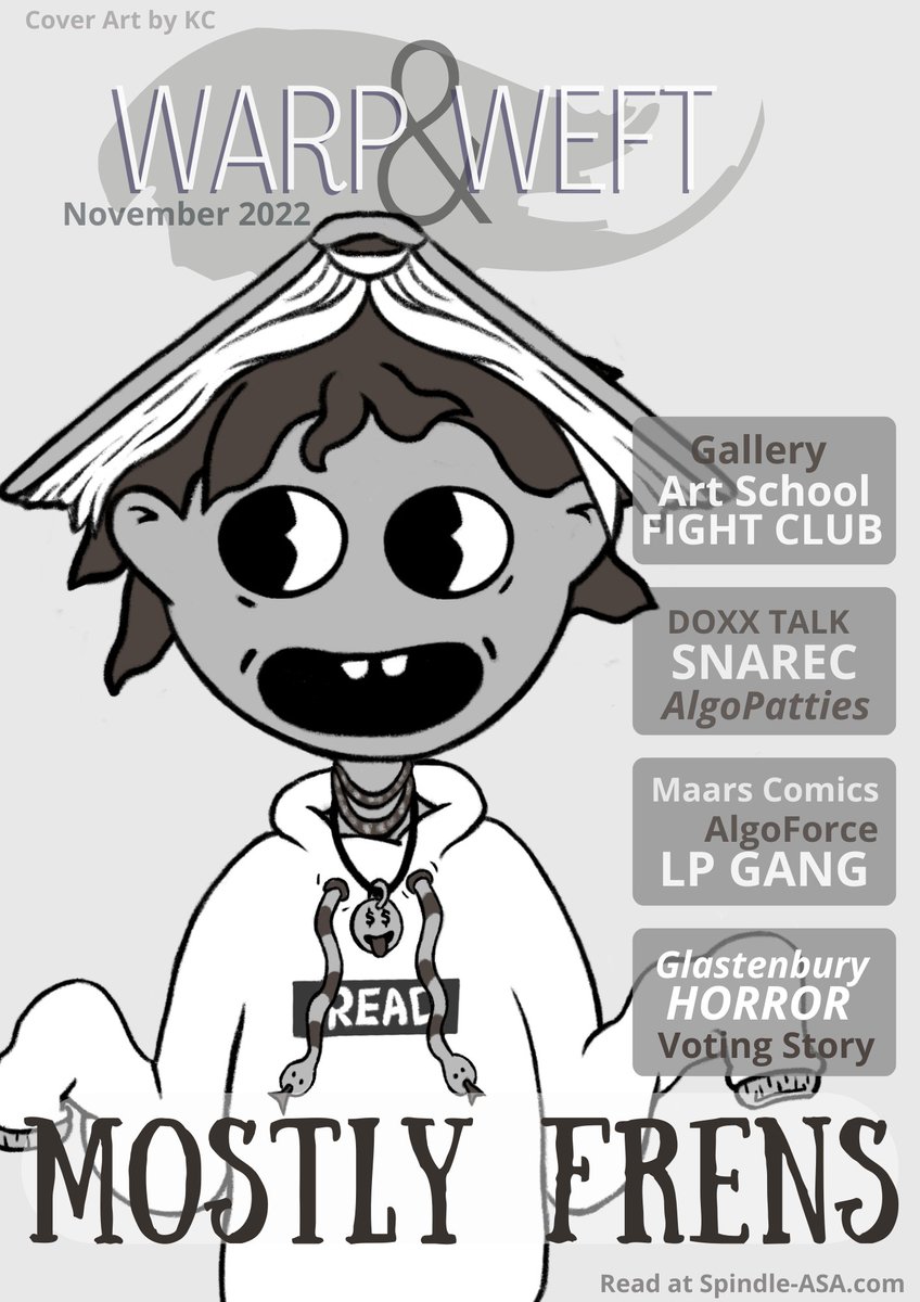 My goal in 2022 is to get to 1000 followers, so I'm going to do some giveaways for #algofam &amp; algo-curious! This week it's an issue of W&amp;W, which features many excellent articles. Winner Monday!

Just ❤
Retweet 
Follow me!
Tag a couple friends if you wanna

#Algorand #AlgoNFTs