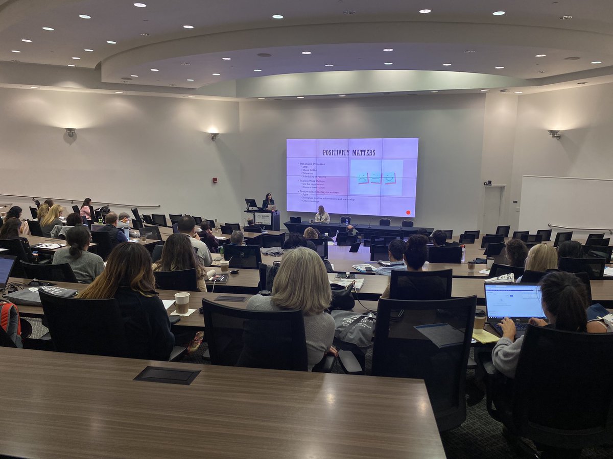 #ACAAI22 <a href="/Allergygal1/">Priya Bansal, MD</a> Positivity Matters - Chicagoland super-allergist teaches re: team culture, morale and staff appreciation for #Allergist