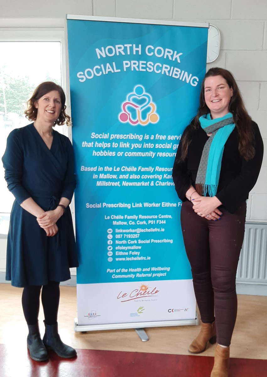 Delighted to launch North Cork Social Prescribing in Mallow today, with colleagues, friends and the community in Mallow. #Launch #SocialPrescribingIrl #SocialPrescribing #NorthCork #Mallow