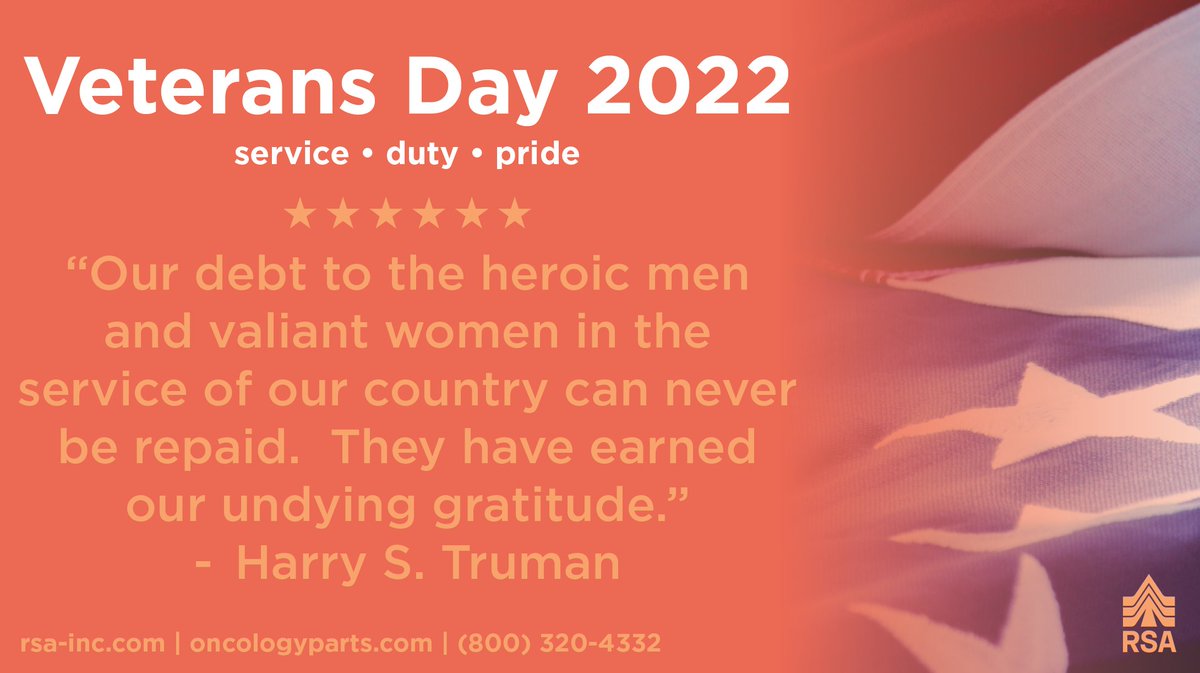 BetterYourLinac's tweet photo. We are grateful and appreciative to all those who have served our country and protected the freedoms we enjoy every day. Many of RSA employees are #veterans and this veterans day, in honor of our ex-military team members, we have made a donation to the @wwp. #VerteransDay2022 https://t.co/yeU2Wzcgcx
