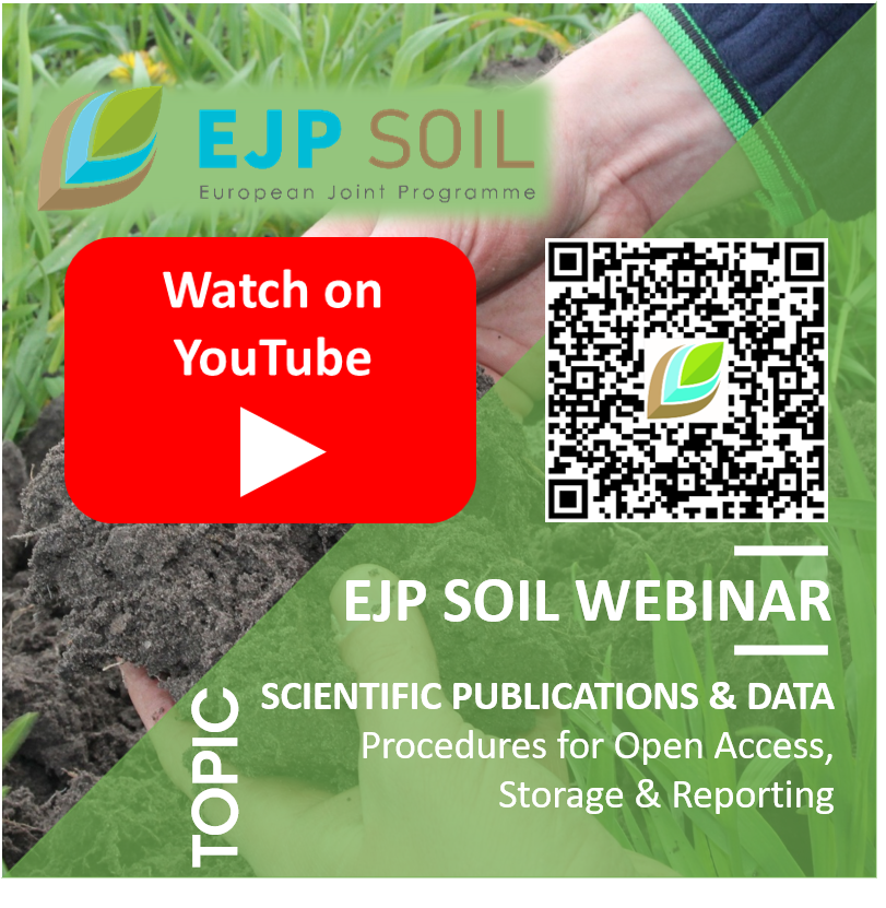 EJPSOIL's tweet photo. Webinar: Well structured &amp; clear guidance to data/metadata/datasets expectations, open access publications &amp; reporting. Keep close, when in doubts. https://t.co/Q4NJhGzgZb
#scientificpublications #OpenAccess #datastorage #soilscience @EU_ScienceHub @HorizonEU @EJPSOIL https://t.co/KjxV9oOIrS