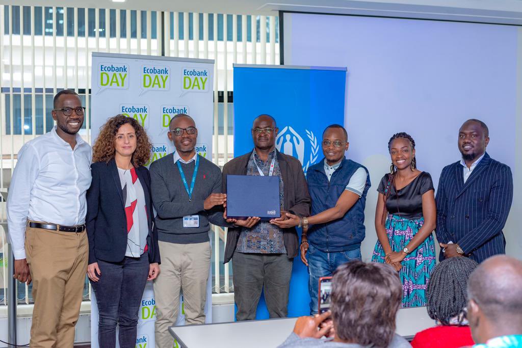 EcobankKenya's tweet photo. This year, we're leaving no one behind! As part of 2022 Ecobank Day activities, we partnered with @UNHCR_Kenya to run a financial literacy programme targeting entrepreneurial refugees based in Nairobi and its environs.
#Ecobankkenya
#EcobankDay2022 https://t.co/aNnMslDKZw