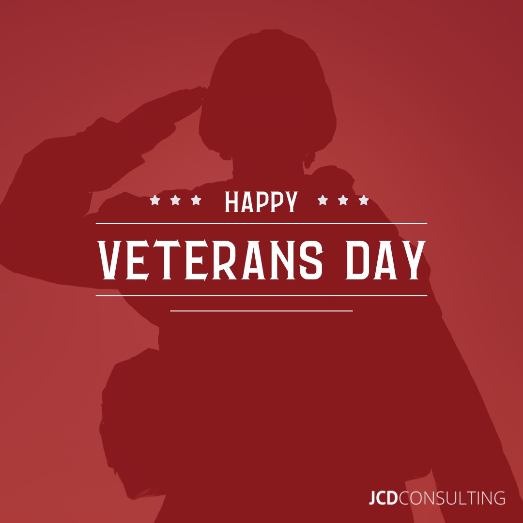 jcd_consulting's tweet photo. Honoring the heroes who have served in our armed forces. #VeteransDay https://t.co/umv5bbXQo5